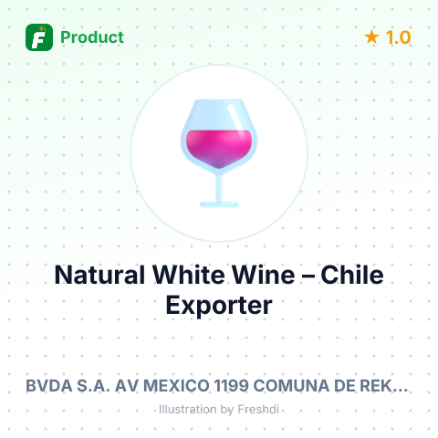 Natural White Wine – summary card, no photo uploaded yet