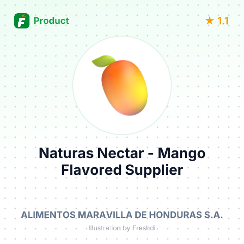Naturas Nectar - Mango Flavored – summary card, no photo uploaded yet