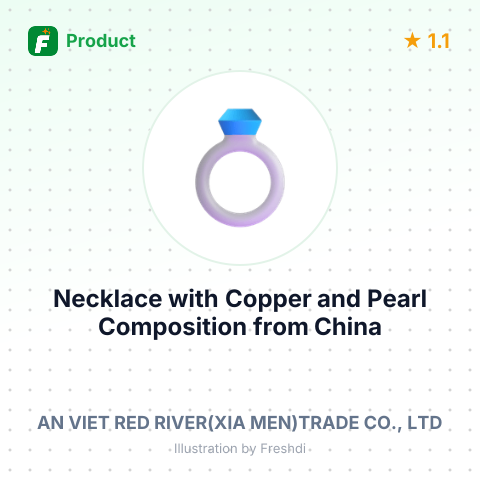 Necklace with Copper and Pearl Composition – summary card, no photo uploaded yet