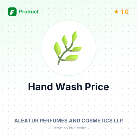 Neem Aloe Vera Hand Wash – summary card, no photo uploaded yet