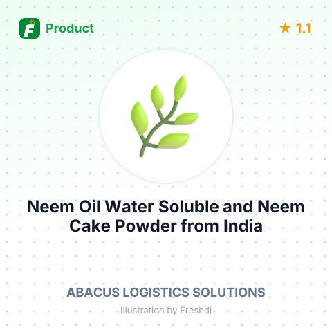 Neem Oil Water Soluble and Neem Cake Powder – summary card, no photo uploaded yet