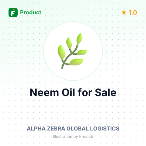 Neem Oil and Vegetable Fats – summary card, no photo uploaded yet