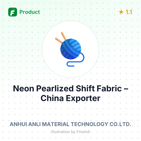 Neon Pearlized Shift Fabric – summary card, no photo uploaded yet