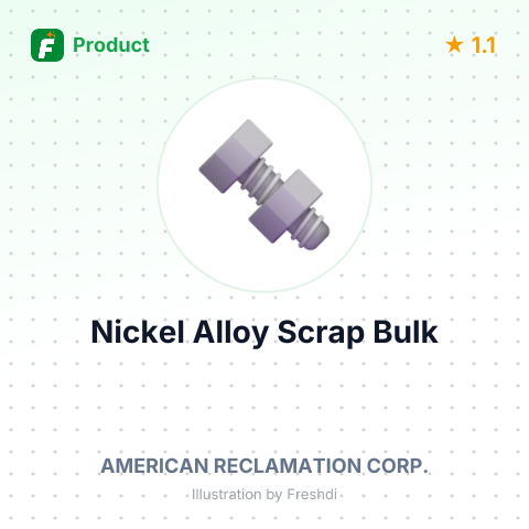 Nickel Alloy Melting Scrap – summary card, no photo uploaded yet