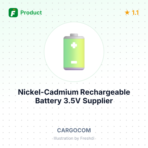 Nickel-Cadmium Rechargeable Battery 3.5V – summary card, no photo uploaded yet
