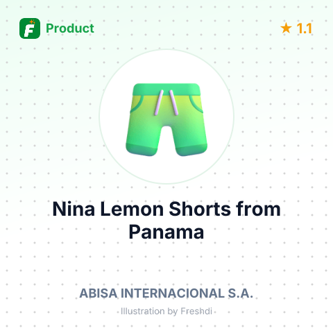 Nina Lemon Shorts – summary card, no photo uploaded yet