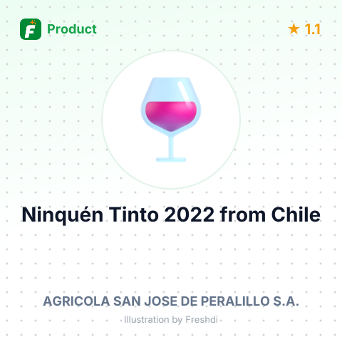 Ninquén Tinto 2022 – summary card, no photo uploaded yet