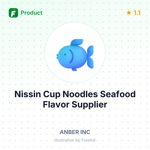 Nissin Cup Noodles Seafood Flavor – summary card, no photo uploaded yet