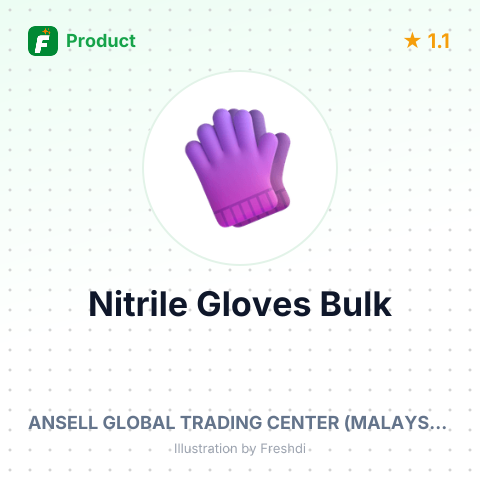 Nitrile Chemical Resistant Gloves – summary card, no photo uploaded yet