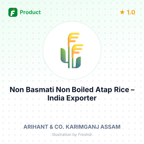 Non Basmati Non Boiled Atap Rice – summary card, no photo uploaded yet
