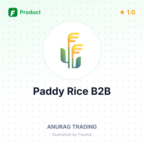 Non Basmati Paddy Rice – summary card, no photo uploaded yet