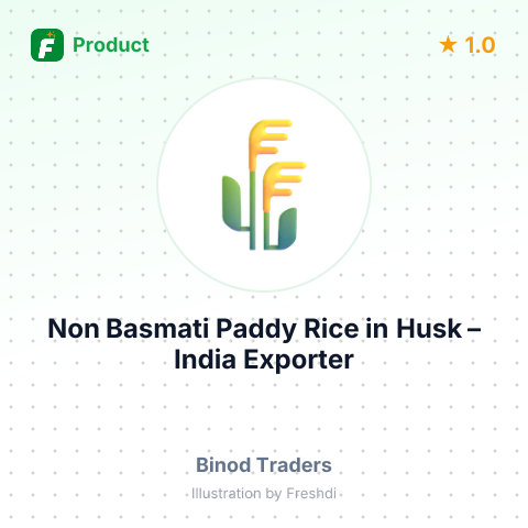 Non Basmati Paddy Rice in Husk – summary card, no photo uploaded yet