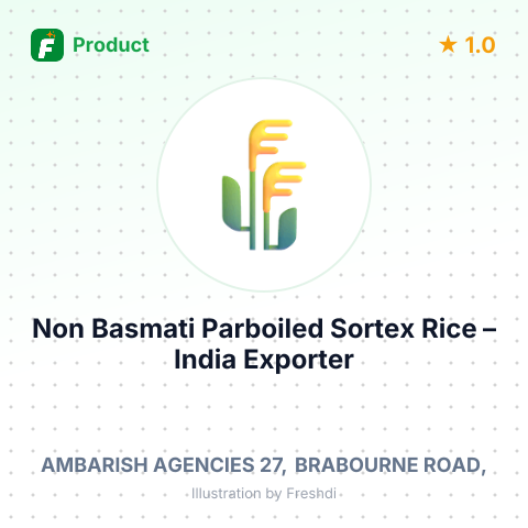Non Basmati Parboiled Sortex Rice – summary card, no photo uploaded yet