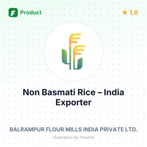 Non Basmati Rice – product summary card, no photo uploaded yet