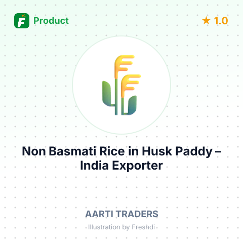 Non Basmati Rice in Husk Paddy – summary card, no photo uploaded yet