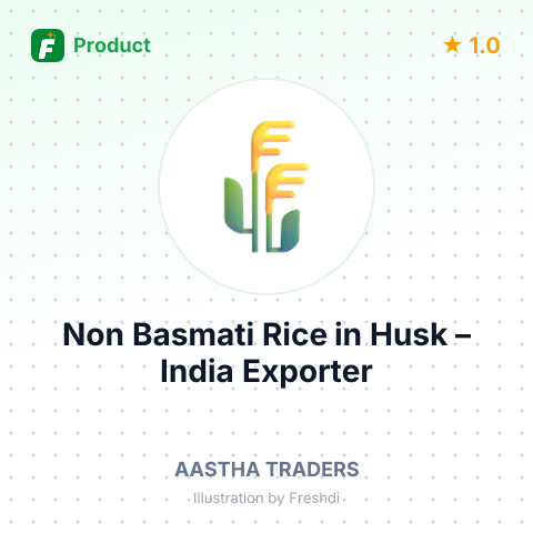 Non Basmati Rice in Husk (Paddy) – summary card, no photo uploaded yet