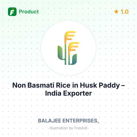 Non Basmati Rice in Husk Paddy – summary card, no photo uploaded yet