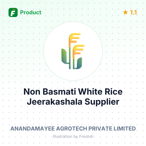 Non Basmati White Rice Jeerakashala – summary card, no photo uploaded yet