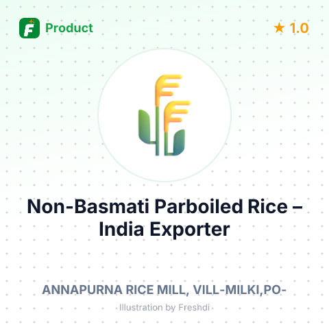 Non-Basmati Parboiled Rice – summary card, no photo uploaded yet