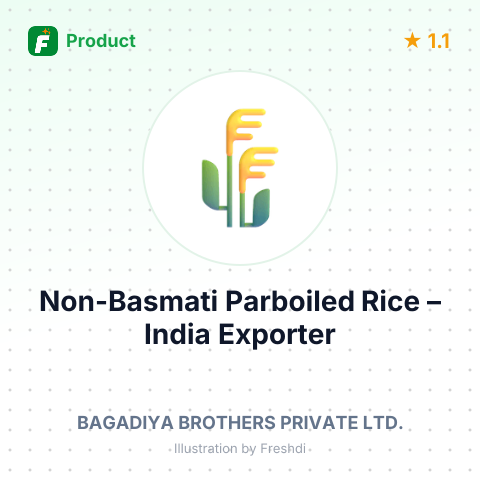 Non-Basmati Parboiled Rice – summary card, no photo uploaded yet