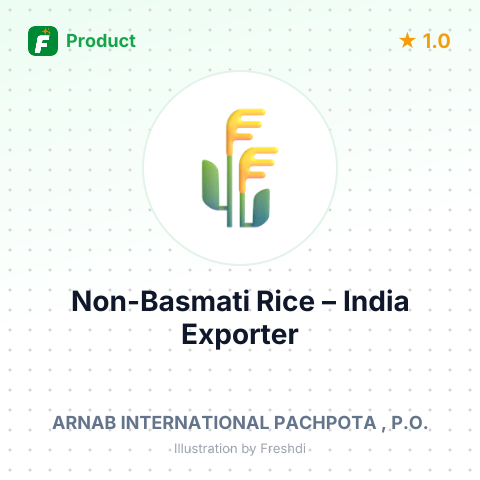 Non-Basmati Rice – summary card, no photo uploaded yet