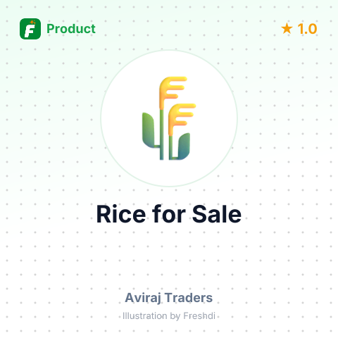 Non-Basmati Rice Paddy Other Than Seed Quality – summary card, no photo uploaded yet