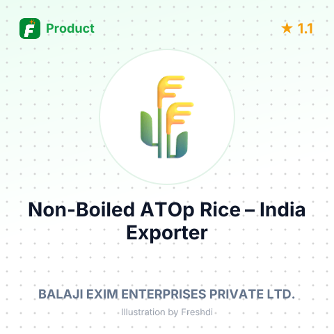 Non-Boiled ATOp Rice – product summary card, no photo uploaded yet