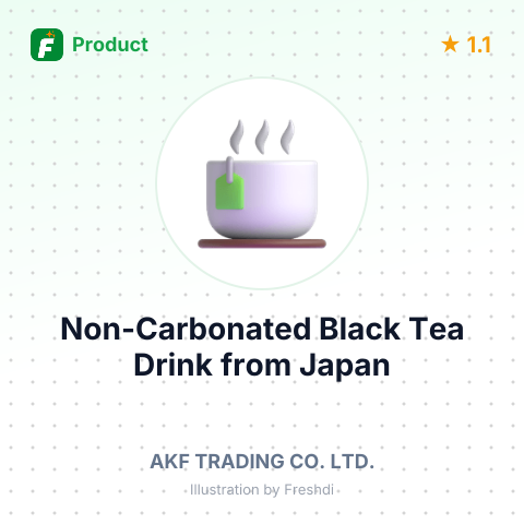 Non-Carbonated Black Tea Drink – summary card, no photo uploaded yet