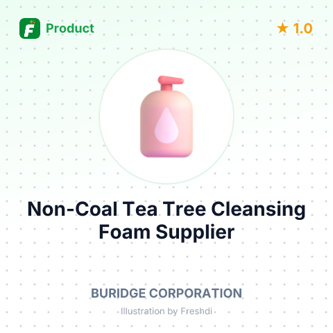 Non-Coal Tea Tree Cleansing Foam – summary card, no photo uploaded yet