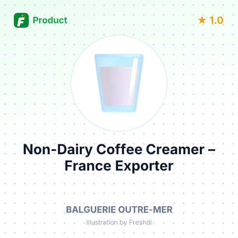 Non-Dairy Coffee Creamer – summary card, no photo uploaded yet