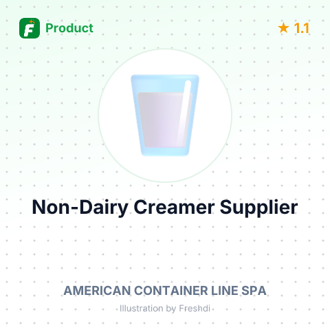 Non-Dairy Creamer – product summary card, no photo uploaded yet