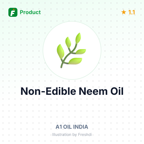 Non-Edible Neem Oil – summary card, no photo uploaded yet