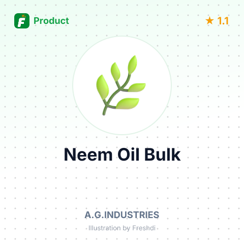 Non-Edible Neem Oil – summary card, no photo uploaded yet