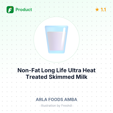 Non-Fat Long Life Ultra Heat Treated Skimmed Milk – summary card, no photo uploaded yet