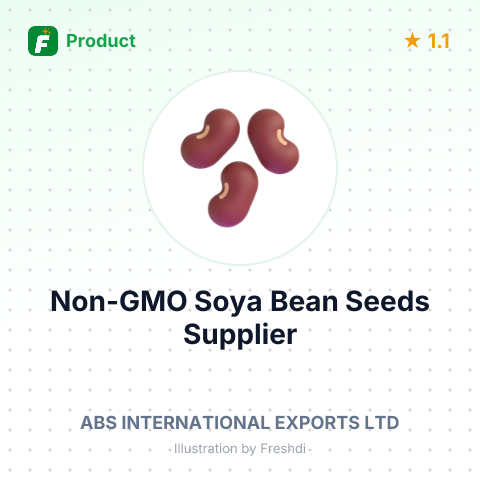 Non-GMO Soya Bean Seeds – summary card, no photo uploaded yet