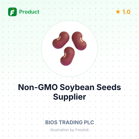 Non-GMO Soybean Seeds – summary card, no photo uploaded yet