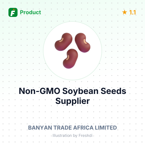 Non-GMO Soybean Seeds – summary card, no photo uploaded yet