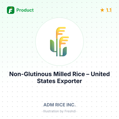 Non-Glutinous Milled Rice (Medium Grain) – summary card, no photo uploaded yet