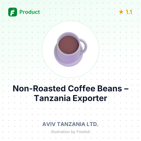 Non-Roasted Coffee Beans – summary card, no photo uploaded yet