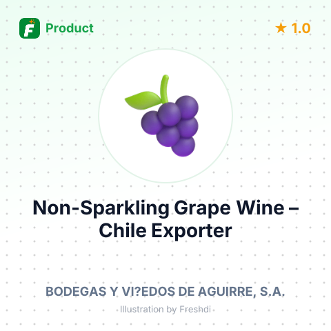 Non-Sparkling Grape Wine – summary card, no photo uploaded yet