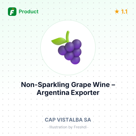 Non-Sparkling Grape Wine – summary card, no photo uploaded yet