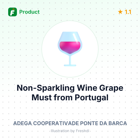 Non-Sparkling Wine Grape Must – summary card, no photo uploaded yet