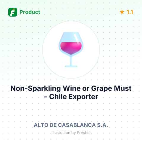 Non-Sparkling Wine or Grape Must – summary card, no photo uploaded yet