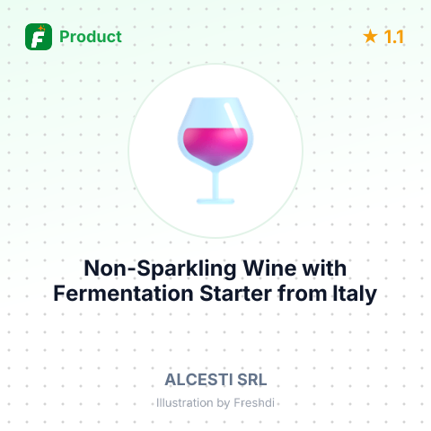Non-Sparkling Wine with Fermentation Starter – summary card, no photo uploaded yet