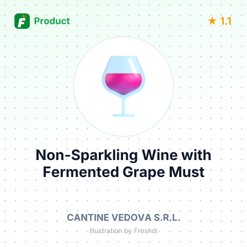 Non-Sparkling Wine with Fermented Grape Must – summary card, no photo uploaded yet