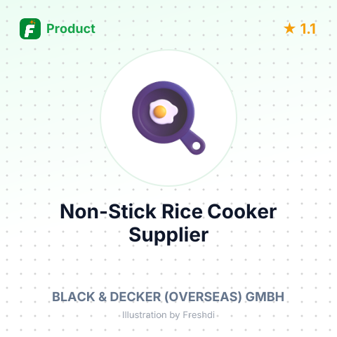 Non-Stick Rice Cooker – summary card, no photo uploaded yet