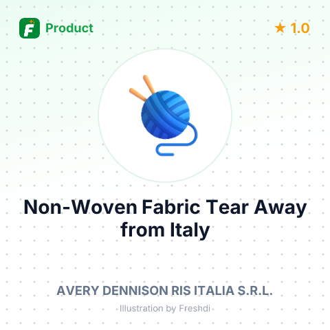 Non-Woven Fabric Tear Away – summary card, no photo uploaded yet