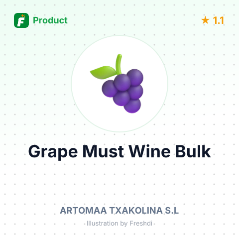 Non-sparkling Grape Must Wine – summary card, no photo uploaded yet