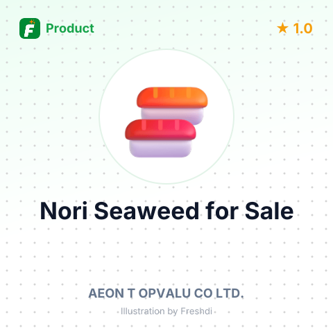 Nori Seaweed and Dried Vegetables Rice Seasoning – summary card, no photo uploaded yet