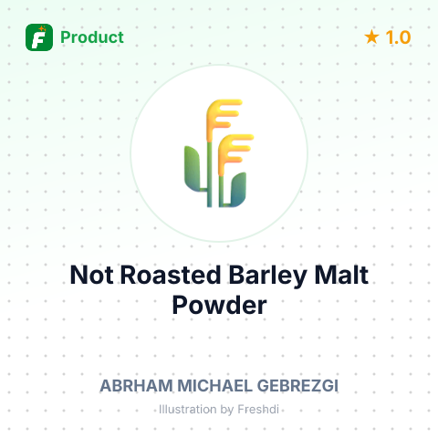 Not Roasted Barley Malt Powder – summary card, no photo uploaded yet